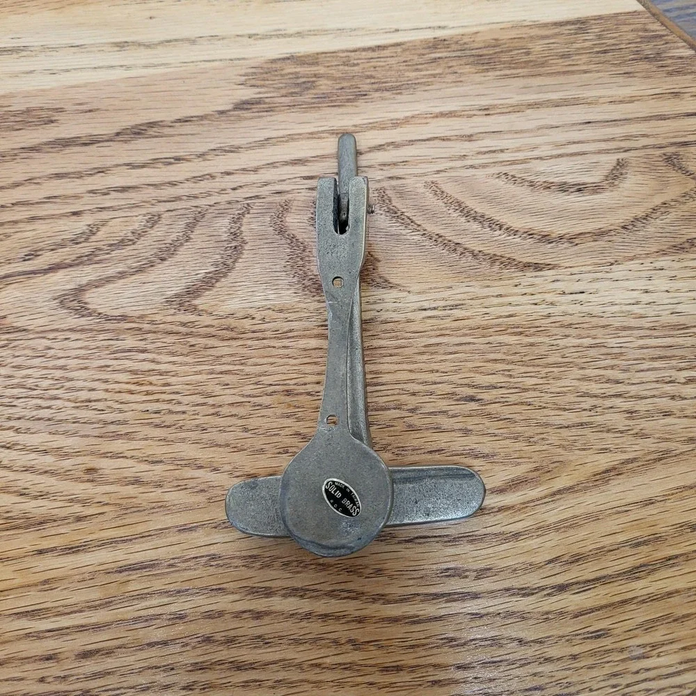 VTG Brass Golf Club Putter And Golf Ball Door Knocker